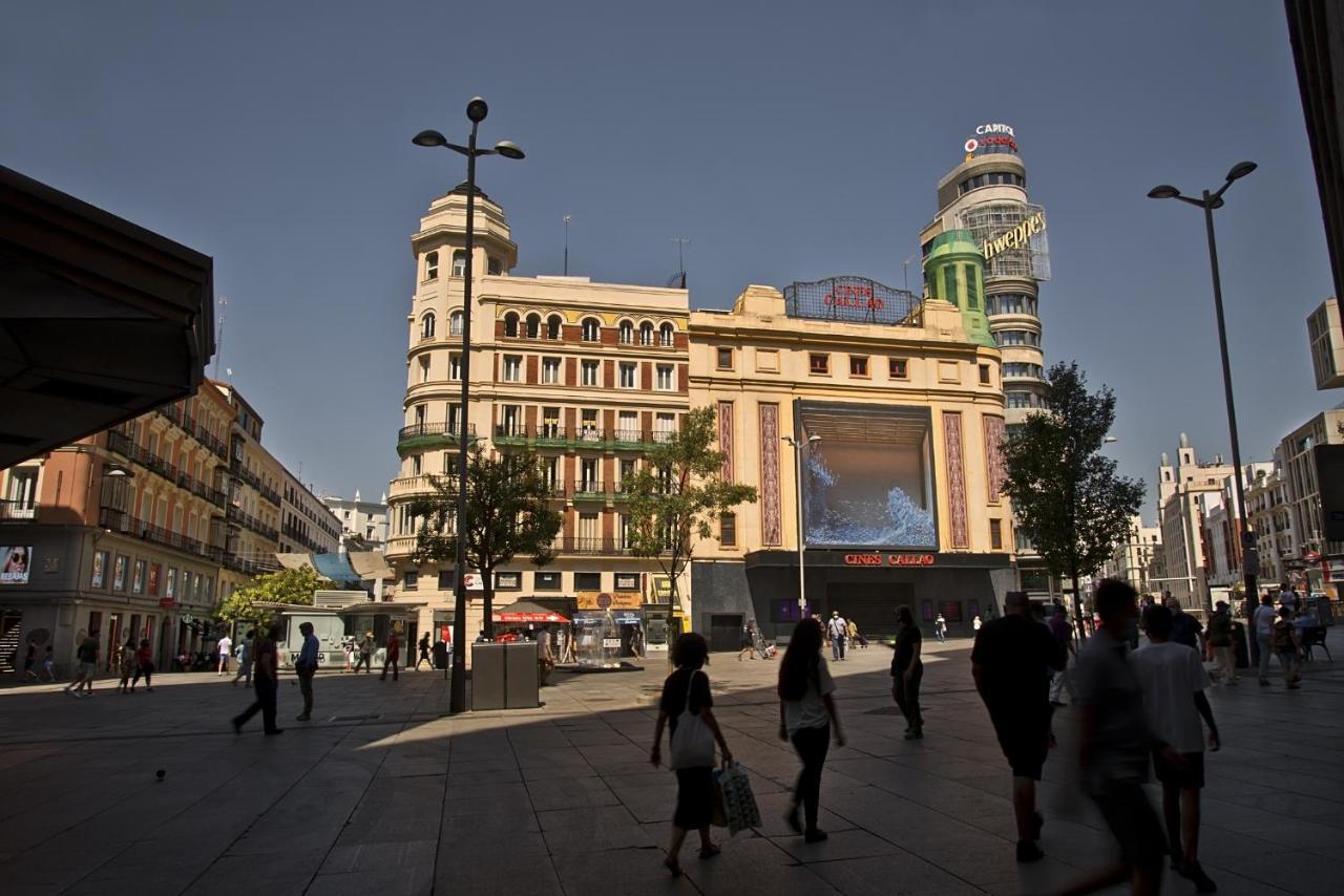 Preciados Hotell Madrid Exteriör bild