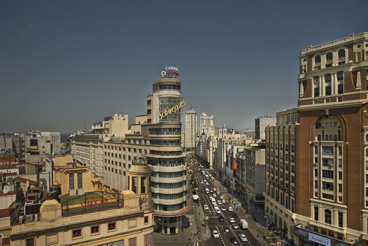 Preciados Hotell Madrid Exteriör bild